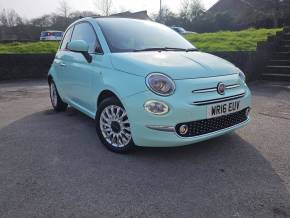 Fiat 500C at Lynx SsangYong Yeovil