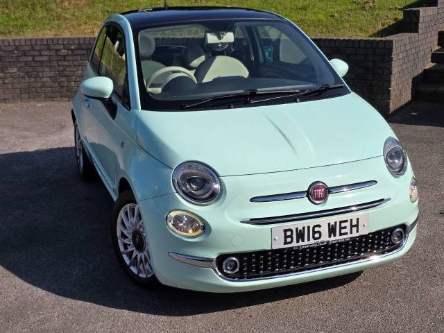 2016 Fiat 500 0.9 TwinAir 105 Lounge 3dr