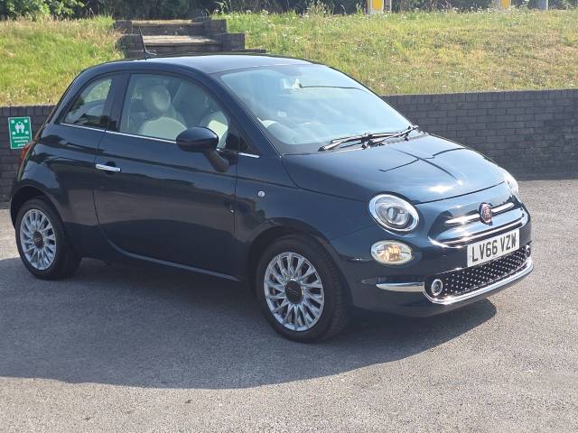 Fiat 500 1.2 Lounge 3dr Hatchback Petrol Blue