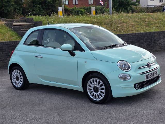 Fiat 500 1.2 Lounge 3dr Hatchback Petrol Green