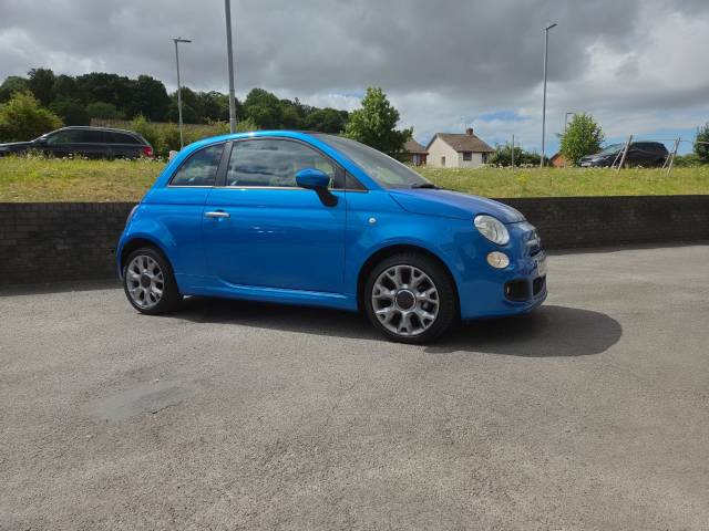 Fiat 500C 1.2 S 2dr Convertible Petrol Blue