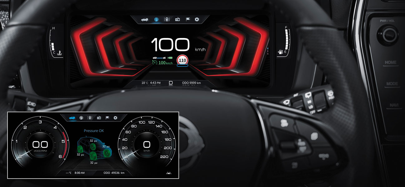 Tivoli - Smart instrument cluster