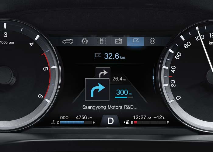 rexton - Navigation System Assist